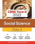 Arihant Cbse Social Science Term 2 Class 10 for 2022 Exam (Cover Theory and MCQS)