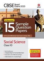 Cbse Board Exam 2023 I-Succeed 15 Sample Question Papers Social Science Class 10