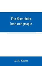 The Boer states; land and people