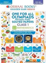 One for All Olympiad Previous Years Solved Papers, Class-1 Mathematics Book (for 2022 Exam)