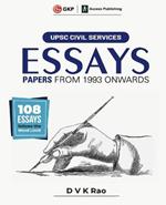 UPSC Civil Services 2023: Es says (Papers from 1993 onwards) by DVK Rao