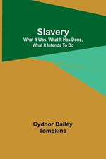 Slavery: What it was, what it has done, what it intends to do