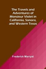 The Travels and Adventures of Monsieur Violet in California, Sonora, and Western Texas