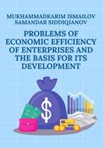 Problems of economic efficiency of enterprises and the basis for its development