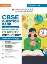 Oswaal CBSE Question Bank Class 12 Psychology, Chapterwise and Topicwise Solved Papers For Board Exams 2025