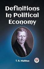 Definitions In Political Economy