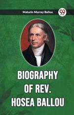 Biography Of Rev. Hosea Ballou