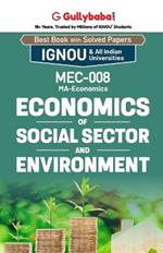 Economics of Social Sector and Environment