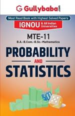 Mte-11 Probability and Statistics