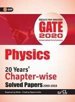 Gate 2020 - Chapter-Wise Previous Solved Papers - 20 Years' Solved Papers (2000-2019) - Physics