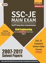 Ssc 2020: Junior Engineer - Civil Engineering Paper II - Conventional Solved Papers (2007-2017)