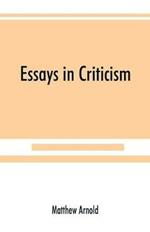 Essays in criticism