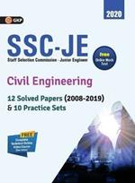 Ssc Je 2020 Civil Engineering 12 Solved Paper (2008-19) & 10 Practice Sets