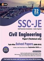 Ssc 2020: Junior Engineer Paper I - Civil Engineering - Topic-Wise Solved Papers 2008-2018