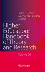 Higher Education: Handbook of Theory and Research