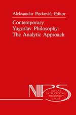 Contemporary Yugoslav Philosophy: The Analytic Approach