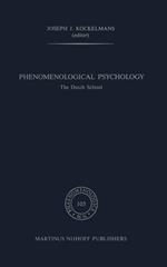 Phenomenological Psychology