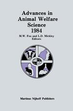 Advances in Animal Welfare Science 1984