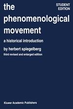 The Phenomenological Movement