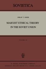 Marxist Ethical Theory in the Soviet Union