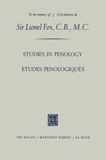 Etudes Penologiques Studies in Penology dedicated to the memory of Sir Lionel Fox, C.B., M.C. / Etudes Penologiques dédiées à la mémoire de Sir Lionel Fox, C.B., M.C.