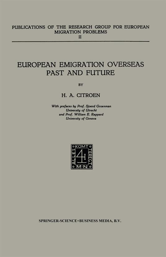 European Emigration Overseas Past and Future