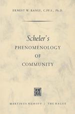 Scheler's Phenomenology of Community