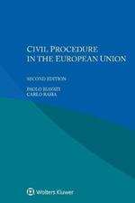 Civil Procedure in the European Union