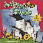 I teneri cuccioli. Animali puzzle