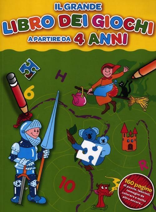 Il grande libro dei giochi a partire da 4 anni - copertina