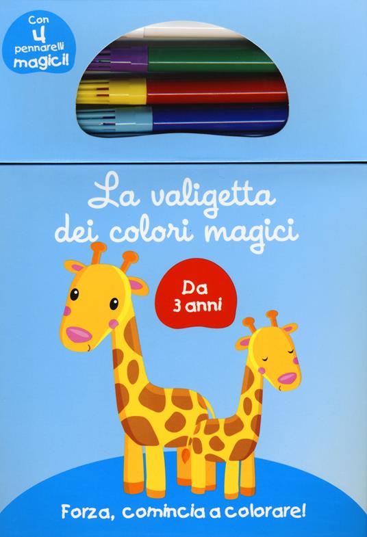 La valigetta dei colori magici. Azzurro. Con gadget - Libro - Yoyo Books 