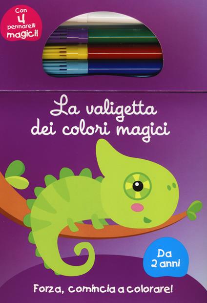 La valigetta dei colori magici. Viola. Con gadget - copertina