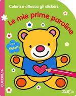 Le mie prime paroline. Cuccioli. Colora e attacca gli stickers. Ediz. illustrata