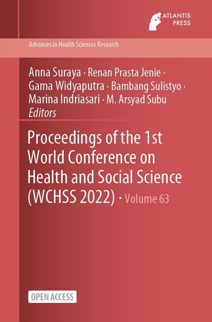 Proceedings of the 1st World Conference on Health and Social Science (WCHSS 2022)