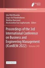 Proceedings of the 3rd International Conference on Business and Engineering Management (IConBEM 2022)