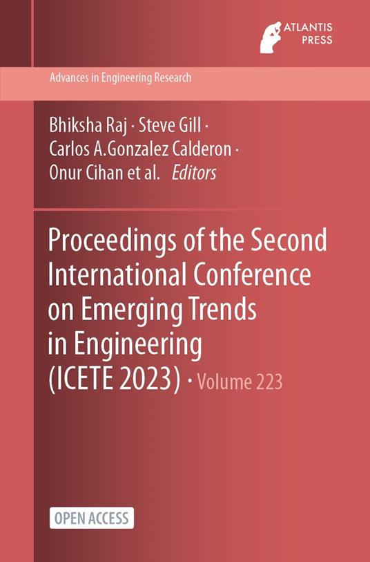 Proceedings of the Second International Conference on Emerging Trends in Engineering (ICETE 2023)