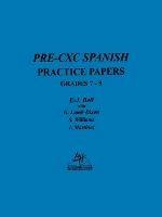 Pre-CXC Spanish Practice Papers Grades 7-9