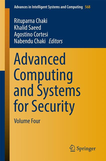 Advanced Computing and Systems for Security