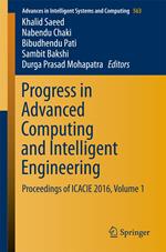 Progress in Advanced Computing and Intelligent Engineering