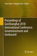 Proceedings of GeoShanghai 2018 International Conference: Geoenvironment and Geohazard