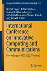 International Conference on Innovative Computing and Communications