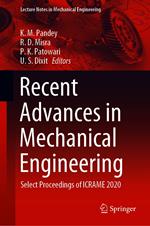 Recent Advances in Mechanical Engineering