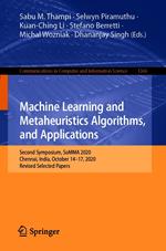 Machine Learning and Metaheuristics Algorithms, and Applications