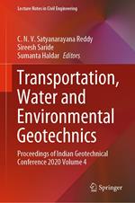 Transportation, Water and Environmental Geotechnics