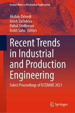 Recent Trends in Industrial and Production Engineering