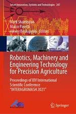 Robotics, Machinery and Engineering Technology for Precision Agriculture