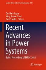 Recent Advances in Power Systems