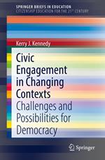 Civic Engagement in Changing Contexts