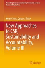 New Approaches to CSR, Sustainability and Accountability, Volume III