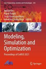 Modeling, Simulation and Optimization: Proceedings of CoMSO 2021